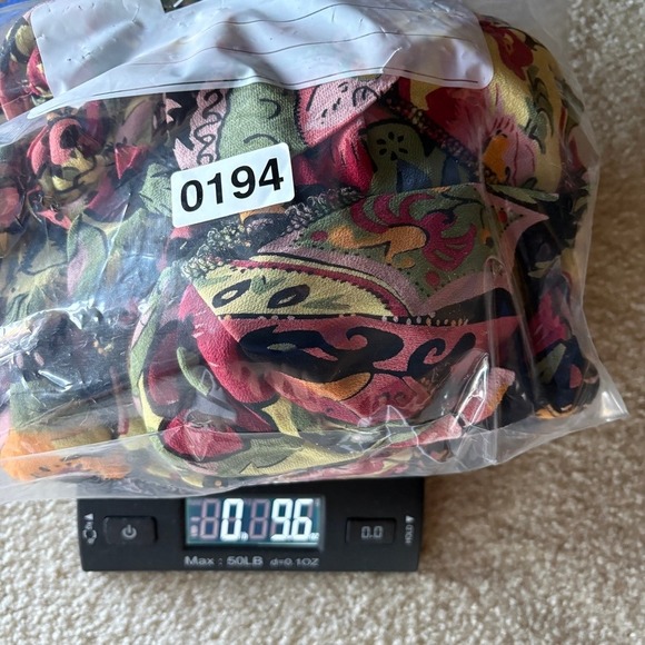 Kimono Loco Floral Paisley Open Front Boho Tie Waist Robe Tunic L/XL Multi Color - Picture 13 of 13